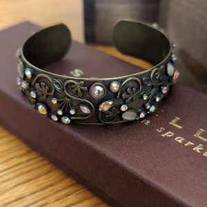 Sorrelli Rustic Embellished Bangle Cuff
